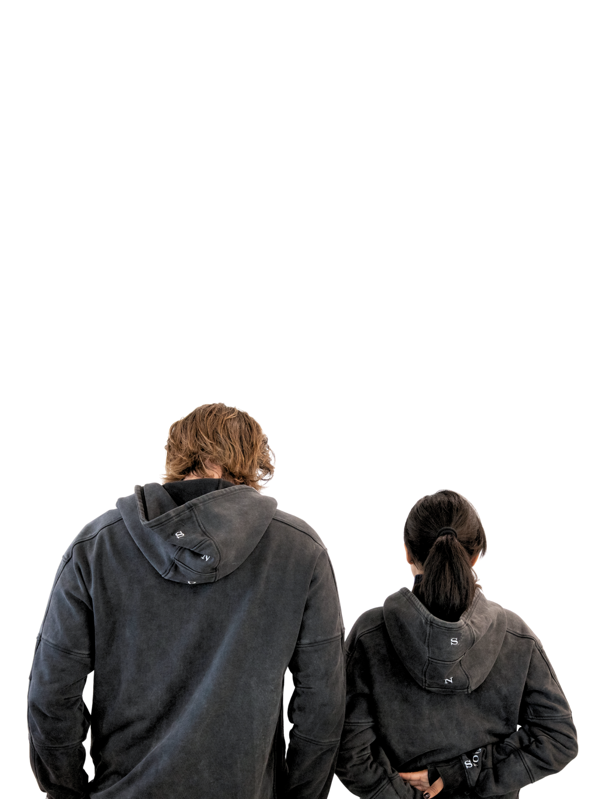 Heavyweight Hoodie - Mineral Wash Charcoal Gray