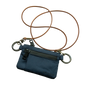 Travel Wallet | Attache' 7-Pocket Purse Wallet with Keyrings & Strap