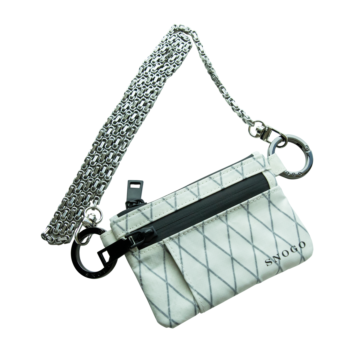 Travel Wallet | Attache' 7-Pocket Purse Wallet with Keyrings & Strap