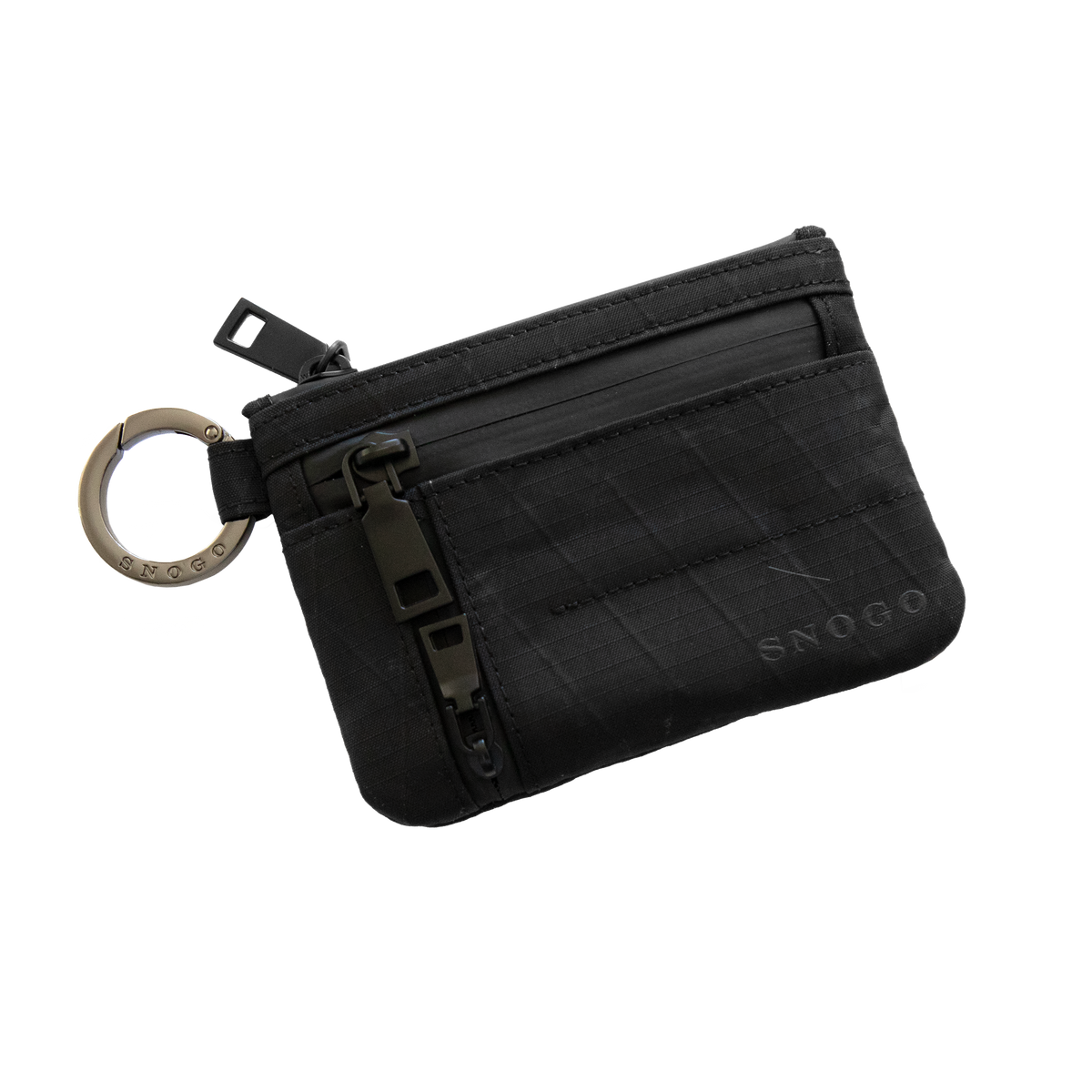Snogo EDC Attaché Men's 7-Pocket Belt Clip Wallet with Keyring