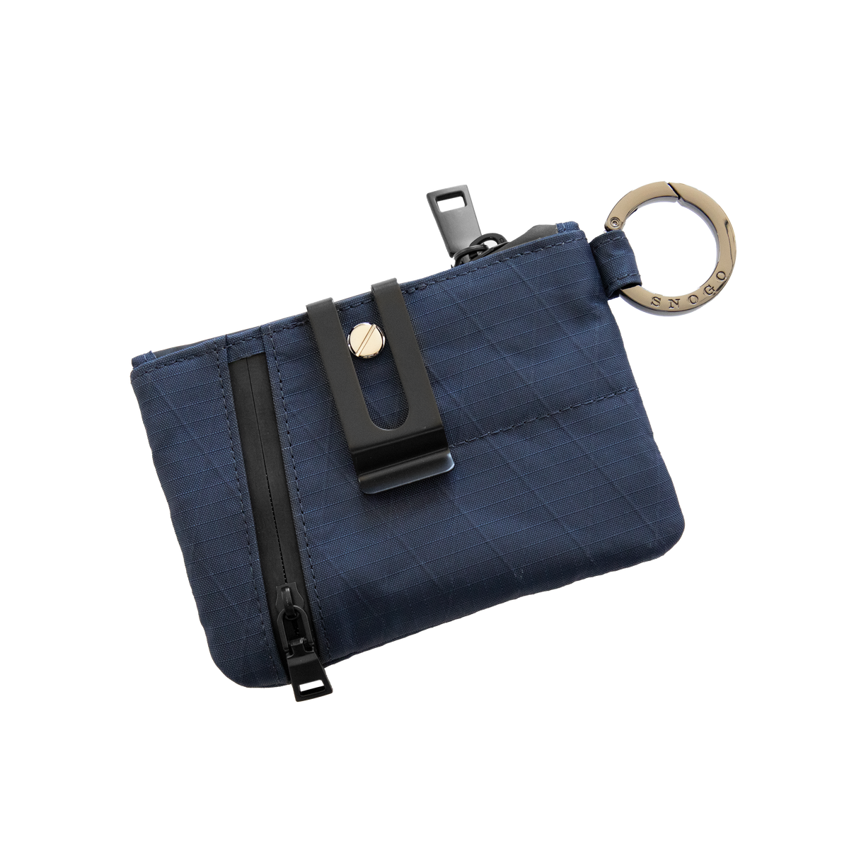Snogo EDC Attaché Men's 7-Pocket Belt Clip Wallet with Keyring