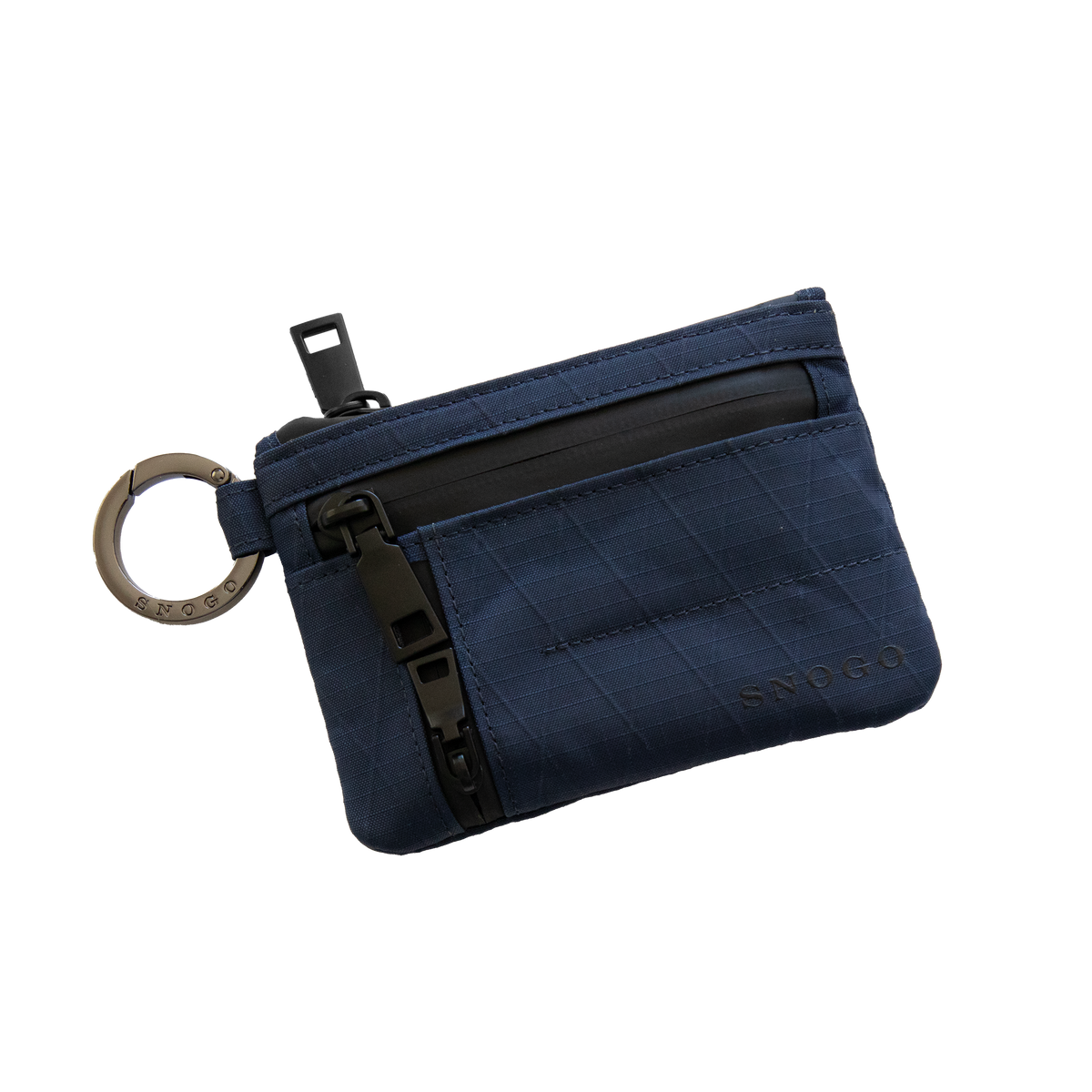 Snogo EDC Attaché Men's 7-Pocket Belt Clip Wallet with Keyring
