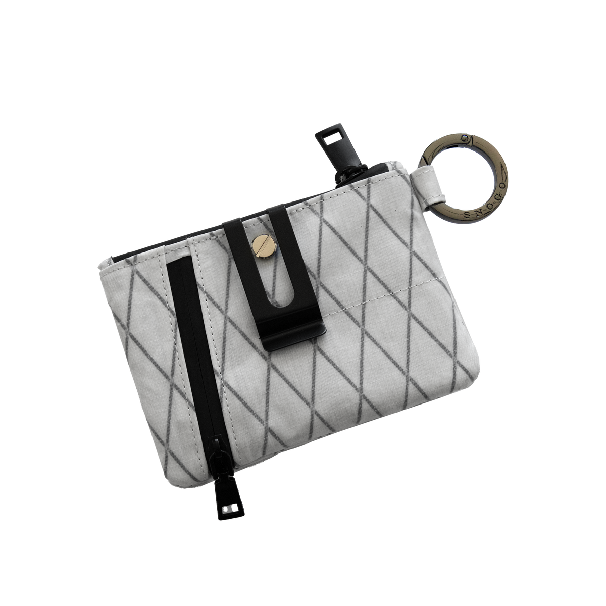 Snogo EDC Attaché Men's 7-Pocket Belt Clip Wallet with Keyring