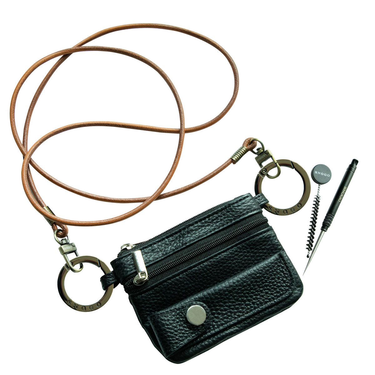Clean & Carry Litichi Wallet Strap with Powder Prowler