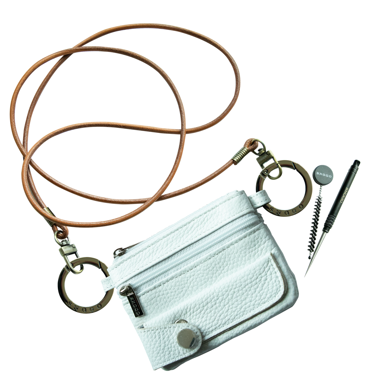 Clean & Carry Litichi Wallet Strap with Powder Prowler