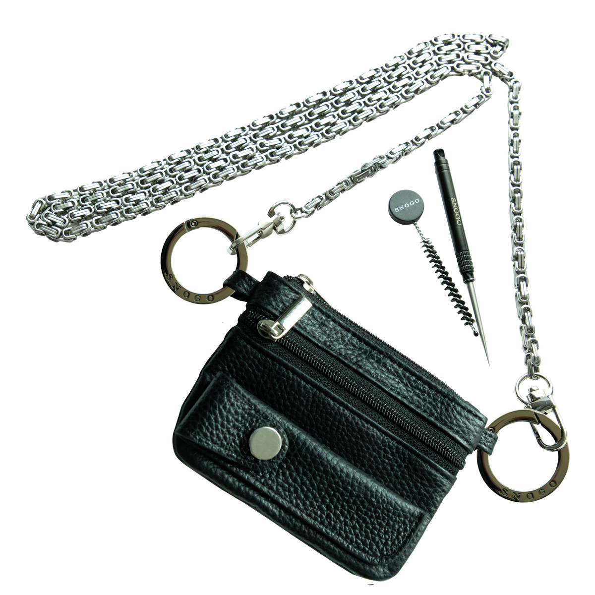 Clean & Carry Litichi Wallet Strap with Powder Prowler